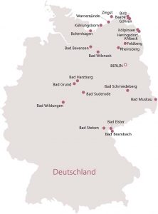 Kurorte Deutschland Karte