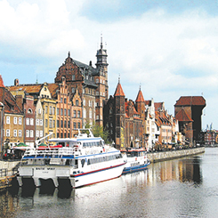 Gdańsk (Danzig) ist ein touristischer Anziehungspunkt.
