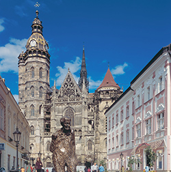 Die St.-Elisabeth-Kathedrale in der zweitgrößten slowakischen Stadt, Košice.