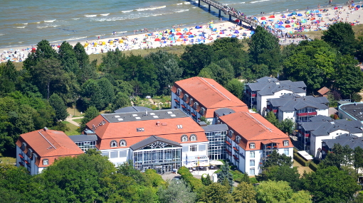 Seehotel Großherzog von Mecklenburg, Außenansicht